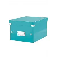 Leitz 60430051 Wow C&amp;s Küçük Boy Kutu Met. Buz Mavi
