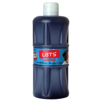 Lets L-5309 Akrilik Boya 500 Ml Siyah