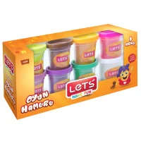 Lets L-8358 Oyun Hamuru 8 Renk  448 Gr