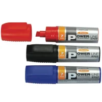 Lineplus Markör Kalem Kesik Uç 7 Mm 2707 Siyah 10801