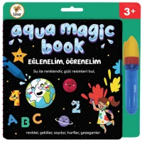 Lino Aqua Magic Book Eğlenelim Öğrenelim Sihirli Boyama Kitabı Tfl-1004