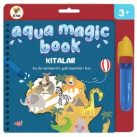 Lino Aqua Magic Book Kıtalar Sihirli Boyama Kitabı Tfl-1001