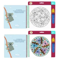 Lino Aqua Magic Book Mandala Sihirli Boyama Kitabı Tfl-1003