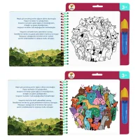 Lino Aqua Magic Book Mandala Sihirli Boyama Kitabı Tfl-1003