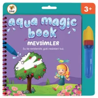 Lino Aqua Magic Book Mevsimler Sihirli Boyama Kitabı Tfl-1005
