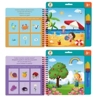 Lino Aqua Magic Book Mevsimler Sihirli Boyama Kitabı Tfl-1005