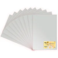 Lino Aynalı Karton 50*70 Cm Metalik Gümüş 10lu 2708jq-g