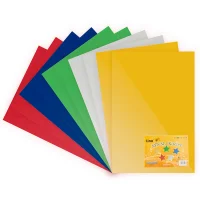 Lino Aynalı Metalik Karton 5 Renk 10lu 23*33 Cm Kod:2708j