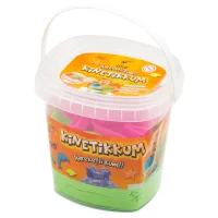 Lino Kinetik Kum 500 Gr Yeşil Kova 3 Adet Kalıp Ln-500y