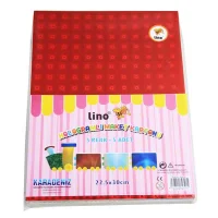 Lino Maket Kartonu 22.5*30 Hologramlı 5 Renk 5li 2929j-h