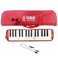 Lino Melodika 32 Tuşlu Bez Çanta Kırmızı Ln-32-ks