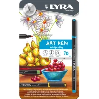 Lyra L-6751100 Hı Quality Art Pen 10lu Metal Kutu
