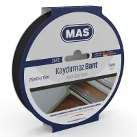 Mas Bant Kaydırmaz 25mm*15m Siyah 2655