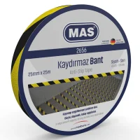 Mas Bant 2656 Kaydırmaz 25mm*25m Sarı&amp;siyah