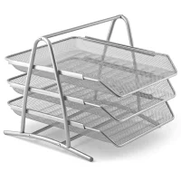 Mas Evrak Rafı 0523 Perfore 3lü Silver