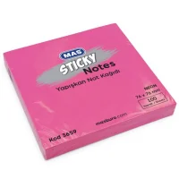 Mas Not Kağıdı 3659 Yapışkanlı 76*76 100 Yp. 3 Renk Sarı-pembe-turuncu