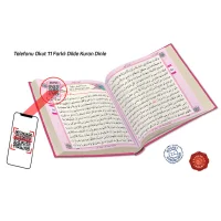 Merve Yayınları Kuranı Kerim Hafız Boy Pembe Rmzn