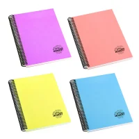 Mikro Okul Defteri 17x24 Cool Pastel Kareli 120 Yaprak 1724cpk Shnk