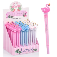 Mikro Tükenmez Kalem Sc-1002a Flamingo Jell Shnk