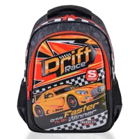 Muggle Mu-9475 Drift Car Siyah Okul Çantası-mu9475 Shnk