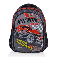 Muggle Okul Çantası Mu-0112 Hot Roat Siyah Shnk