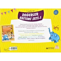Nesil Çocuk Yayınları 1. Sınıf İçin Değerler Eğitimi Seti-1 10 Kitap