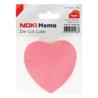 Noki Memo Kalp Şekilli 5 Renk 250li No:12356-250