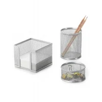 Ofica Fts-41g Ofis Seti 3lü Gümüş (küplük-kalem.)