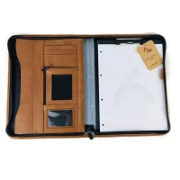 Önder Exclusive A4 Fermuarlı El Portföyü Açık Gri 804-04