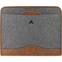 Önder Exclusive Gizli Saplı Evrak Çantası Koyu Gri 802-14