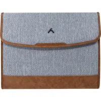 Önder Exclusive Mıknatıs Kapak Evrak Çantası Açık Gri 803-04