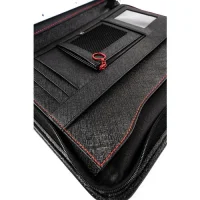 Önder İstanbul A4 Çanta Fermuarlı El Portföyü Siyah 8004-3