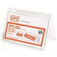 Ops Çift Taraflı Yatay Kart Tutucu Kartvizitlik Dp050