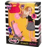 Oyd-02426 Anlily Lüks Pusetli Bebek Oyck