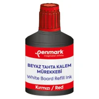 Penmark Beyaz Tahta Kalem Mürekkebi 100 Ml Kırmızı Hs-107 03