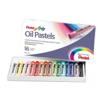 Pentel 16 Renk Yağlı Pastel Boya Phn16