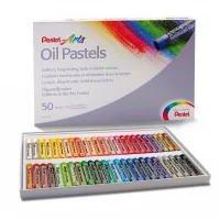 Pentel 50 Renk Yağlı Pastel Boya Phn50