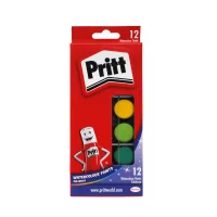 Pritt Suluboya 12 Renk Küçük Tablet 1048082