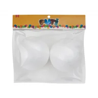 Puti Köpük Top 10 Cm 2li 4797