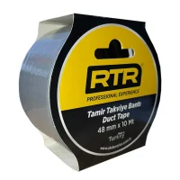 Rtrmax Tamir Bandi Duck Tape Gri 48 Mm*10mt Rnc191