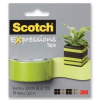 Scotch® C214-grn ® Renkli Bant Yeşil 19mmx7,62 M