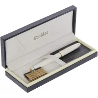 Scrikss Dolma Kalem 35 Beyaz Altın Lüks Kutuda