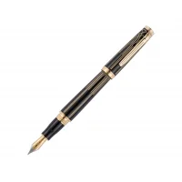 Scrikss Dolma Kalem Heritage Siyah Altın M Uç