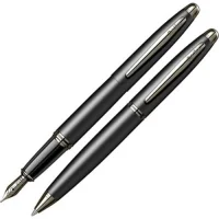 Scrikss Dolma + Tükenmez Kalem 88 İkili Set Mat Siyah