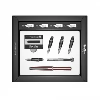 Scrikss Kaligrafi Kalem 33 Set Bordo