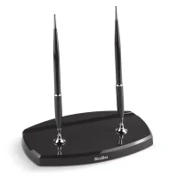 Scrikss Masa Takımı Çiftli Silver Siyah No:17