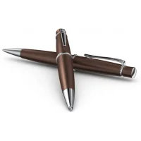 Scrikss Tükenmez Kalem 62 Kahverengi Lüks Kutuda