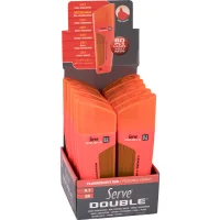 Serve Min Uc 0.7 Mm Double + Fosforlu Kalem Fmk07 Kırmızı