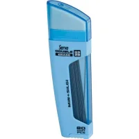 Serve Double Min Uç 0.7 Mm Uç+silgi Gök Mavi Sv-dsmgm07-t