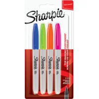 Sharpie Fine Permanent Markör Canlı 4lü 2065403